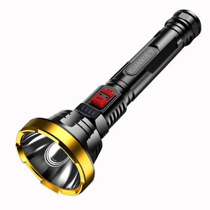 Tactical flashlight USB rechargeable 90000LM LED