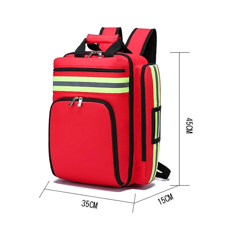 Bolsa de emergencia definitiva: su salvavidas todo en uno en rojo, verde y azul