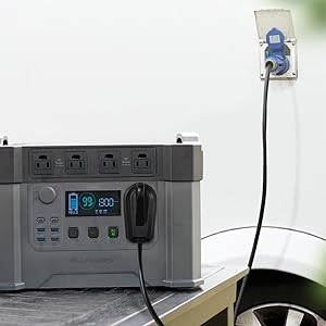 Portable power station with foldable solarpanel S2000 Pro 2400Watt