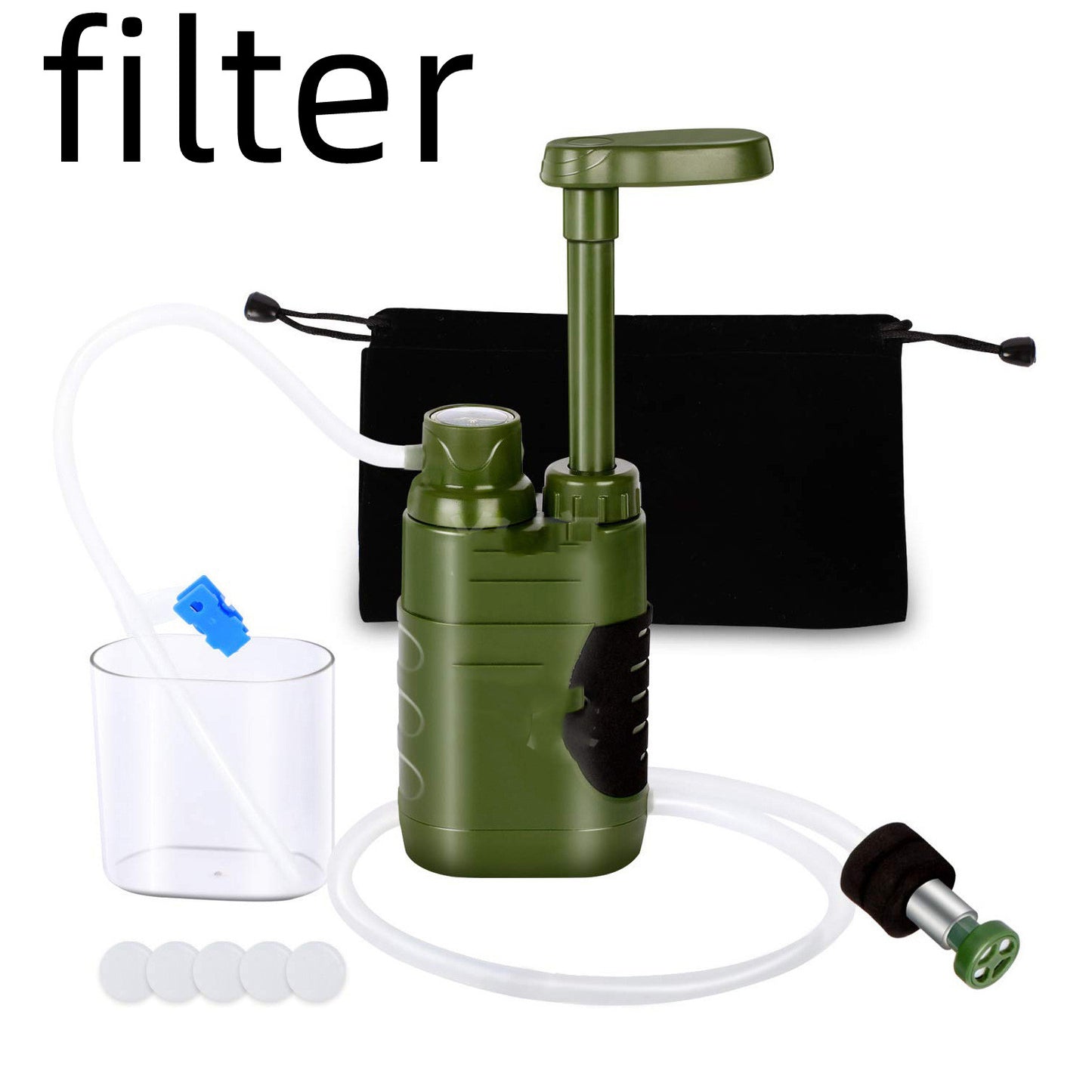 Purificador de agua personal portátil para exteriores 3000 L