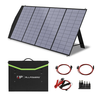 Portable power station with foldable Solarpanel S700 700Watt