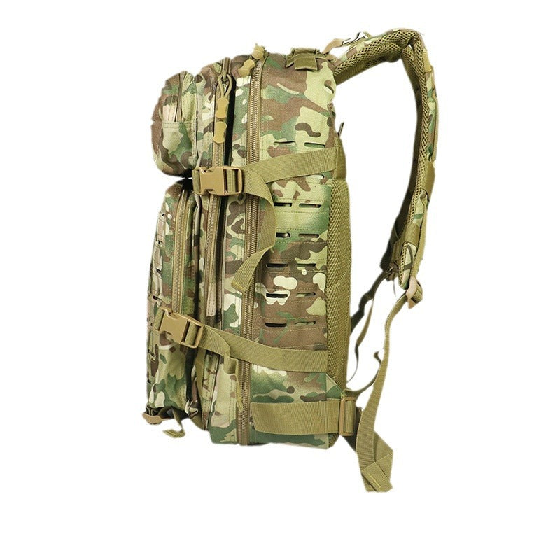 Paquete de emergencia SOS definitivo: mochila versátil en negro y camuflaje para emergencias