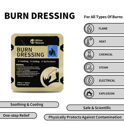 Complete burn care kit for every emergency situation