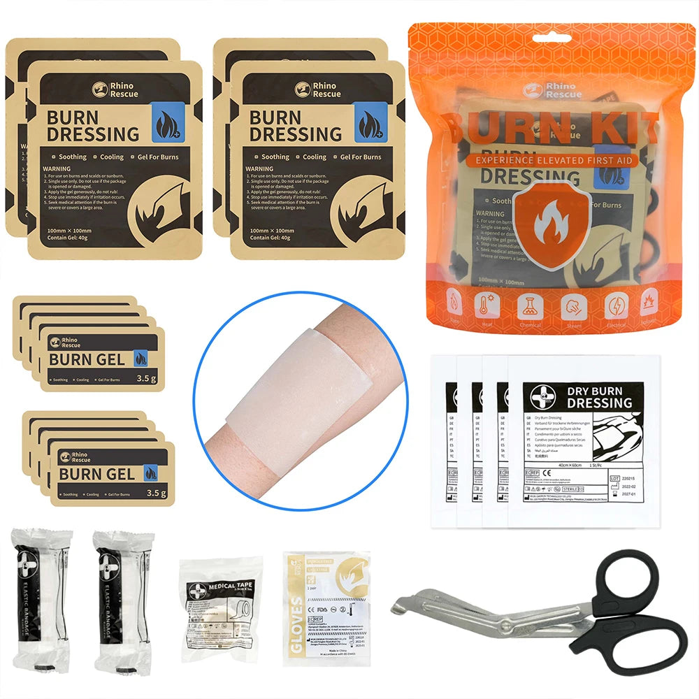 Complete burn care kit for every emergency situation