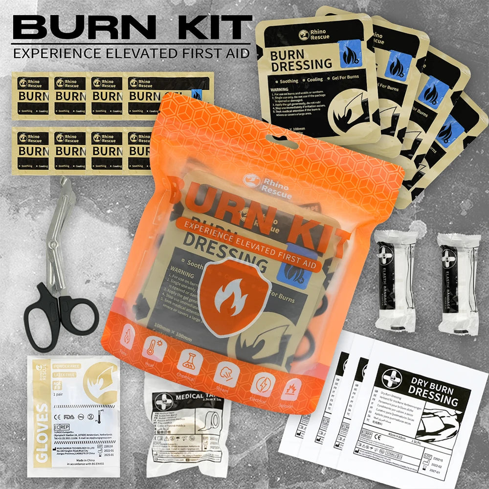 Complete burn care kit for every emergency situation