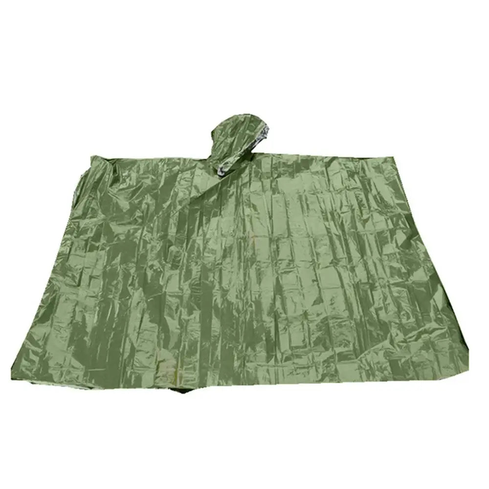 Waterproof raincoat emergency warmth blanket