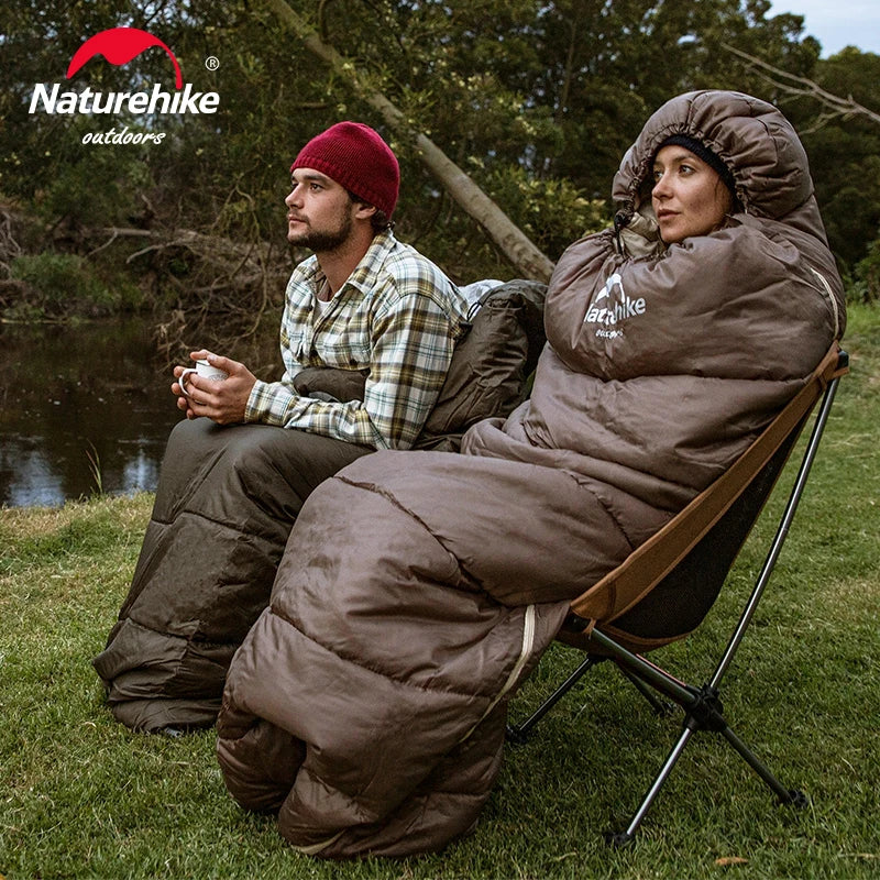 Saco de dormir de invierno ultraligero de emergencia Naturehike: doble comodidad, calidez de supervivencia hasta -17 °C