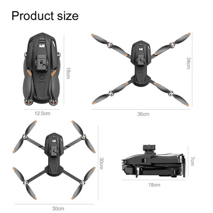 Safest Drone 8K 5G GPS Pro photo taking includes 2 batteries